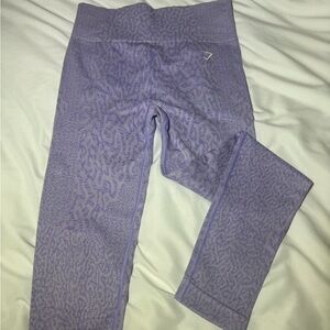 Gymshark Soft Lilac Adapt Animal  Leggings